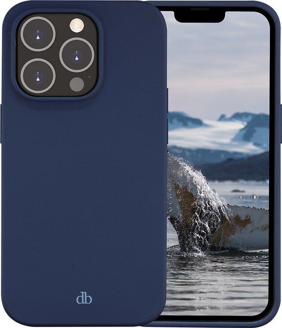 Dbramante1928 Costa Rica Hoesje voor iPhone 14 Pro Max - Pacific Blue