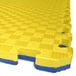 TATAMI PUZZLE tapis - Bicolore - 50x50x2,0 cm - Tapis de fitness, bleu-jaune