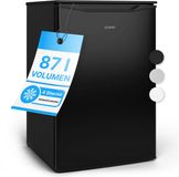 Bomann GS 7253 - Vrijstaande Vriezer - 87 Liter - Energieklasse C - Inox Look zwart