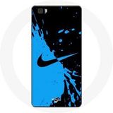 Nike Etui voor Huawei P8 Nike Logo Blauw en Zwart Maniacase