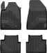 Frogum 3D automatten zwart kunststof clips pasklaar voor Alfa Romeo Giulietta Hatchback 2010-2020 (4 stuks)