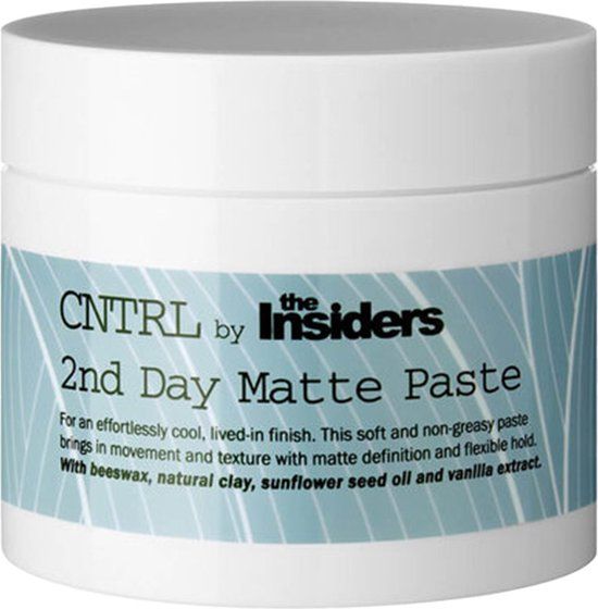 The Insiders CNTRL 2nd Day Matte Paste - 100ml
