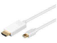MicroConnect MDPHDMI1 - Adapterkabel - Mini DisplayPort naar HDMI - 1m - Wit