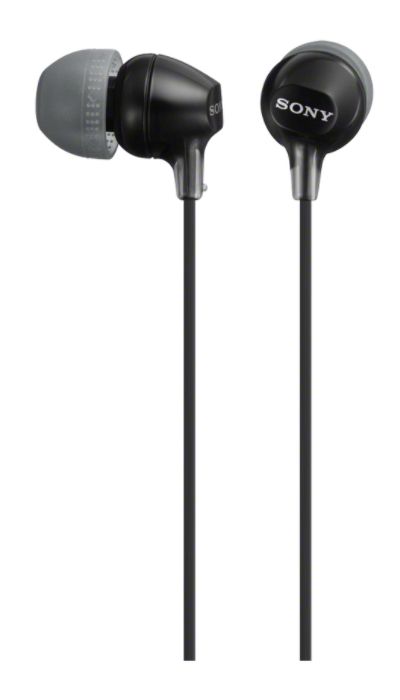 Sony MDR-EX15AP In-ear Headset - Black