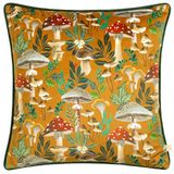 Wylder Nature Wild Garden Posies Fluwelen Piped Polyester Gevuld Kussen
