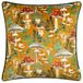 Wylder Nature Wild Garden Posies Fluwelen Piped Polyester Gevuld Kussen
