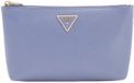 GUESS Laurel II Wristlet Pouch Grey Blue