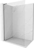 Mexen Kioto-X L paroi de douche Walk-in 70 x 200 cm, transparent 10 mm, gun metal