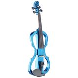 Stagg EVN x-4/4 MBL elektrische viool outfit, volledige grootte, blauw