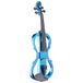 Stagg EVN x-4/4 MBL elektrische viool outfit, volledige grootte, blauw