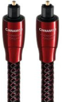 AudioQuest Cinnamon Optische Kabel - Toslink - 1,5m - Zwart