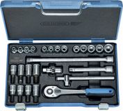 Gedore 6229740 Dopsleutelset Metrisch 3/8 (10 mm) 26-delig