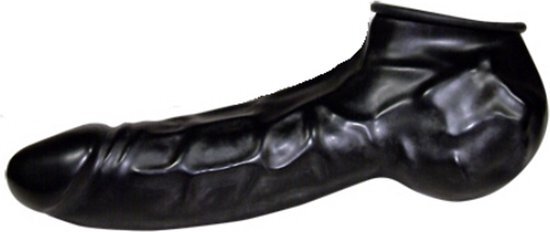 Fetish Collection Latex penis sleeve zwart