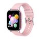 DAM Y30 Smartwatch, hartslagmeter, O2-bloeddrukmeter, 8 sportmodi, 3,8 x 1 x 5 cm, kleur: fuchsia, Normaal