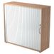 Armoire à rideaux - Noyer/Argent - 120 x 40 x 110 cm - Beta 1733S