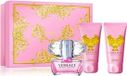 Versace Bright Crystal Edt 50ml & Bodylotion 50ml & Showergel 50ml - Bloemen Geur voor Vrouwen