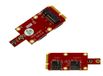 KALEA-INFORMATIQUE M2 B Key miniPCIe-adapter voor M.2 NGFF 3G 4G 5G LTE GPS-module op mPCIe-poort, met twee Nano SIM-sleuven.
