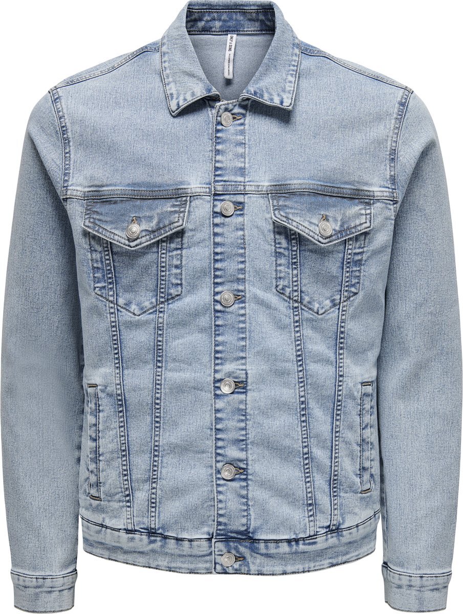 ONLY & SONS ONSCOIN L. BLUE 4334 JACKET NOOS Heren Jas - Maat M