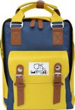 Biggdesign Sac à dos avec port USB - Jaune