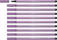 STABILO Pen 68 - Premium feutre - Prune violet - Boîte 10 pièces