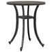 VidaXL Tuintafel Brons Gietaluminium Ø 48x53 cm