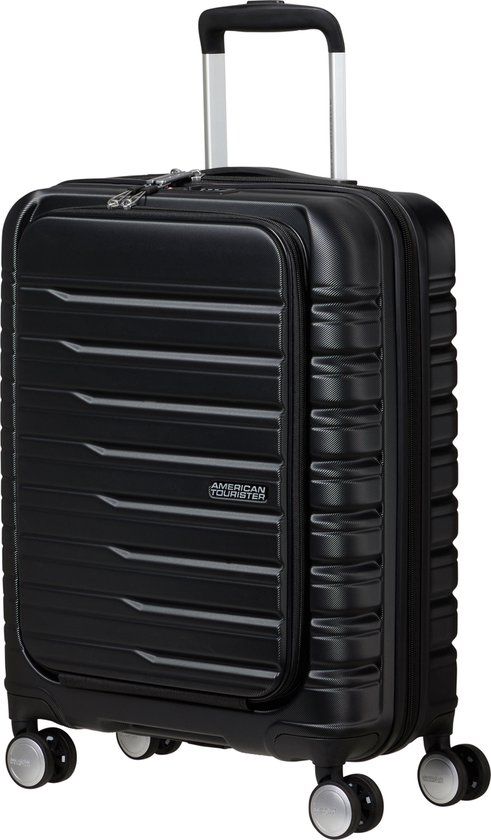 American Tourister Koffer - Flashline Frontloader 55/40cm - RYANAIR handbagage - Black - 34 l