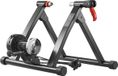 Entraîneur de vélo, 6 niveaux de résistance, roues de 660,4-736,6 mm et 700C, support de vélo magnétique pliable pour l'exercice intérieur avec bloc de roue avant et axe à libération rapide, Noir