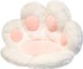 Unyqoos Coussin d'assise mignon - décoration pour canapé - 1 pièce - blanc - 70 x 70 cm