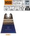 CMT Multitoolzaagblad voor hout, 68mm - 5 Stuk(s)
