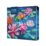 PAW - Papieren Servetten 3-laags (33 x 33 cm) I 20 Stuks I Perfect voor Verjaardagen, Feesten, Bruiloften, Communie en Vieringen I Tafeldecoratie, Kleurrijke Papieren Servetten I Lelievijver