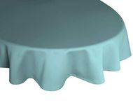 Wirth Tafelkleed ovaal, turquoise, 130 x 190 cm