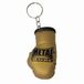 Metal Boxe Mini gant porte-clés or