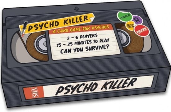 Escape Tabletop Games Psycho Killer A Card Game For Psychos