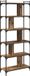 vidaXL Boekenkast 5-laags 76 x 32 x 192 cm Bewerkt hout Oud hout