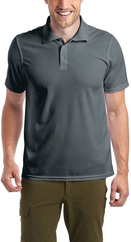 Maier Sports Ulrich T-shirt Heren grijs - 4050768786490