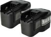 Vhbw 2x Batterie Compatible Avec Aeg Bss 14, Sb2e 14.4 T Super Torque, Bsb 14 Stx, Bs2e 14.4 T Outil Électrique (1500 mAh, NiMH, 14,4 V)