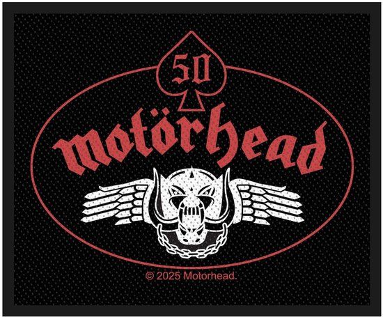Motörhead Skull Wing Unisex Patch - meerkleurig