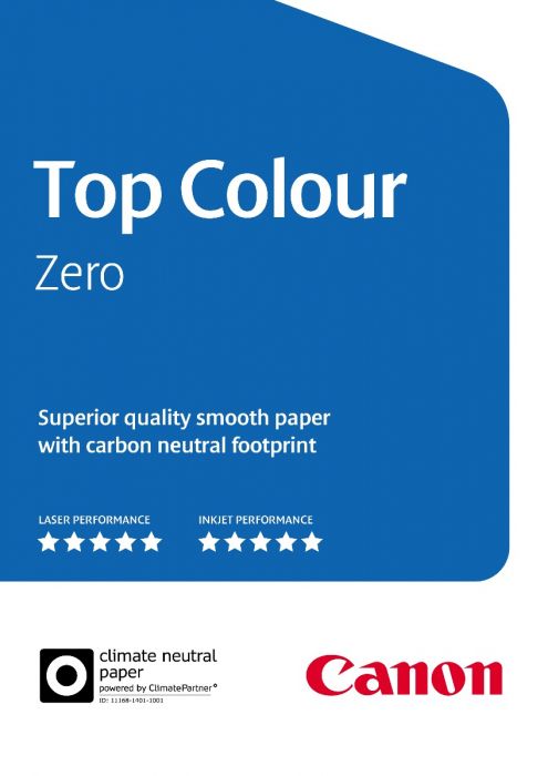 Canon Top Colour Zero A4 Paper - 90gsm - 500 Sheets - White