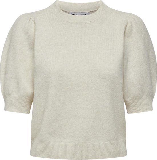ONLY ONLRICA LIFE 2/4 PULLOVER KNT NOOS Dames Trui - Birch;W. Melange - Maat M