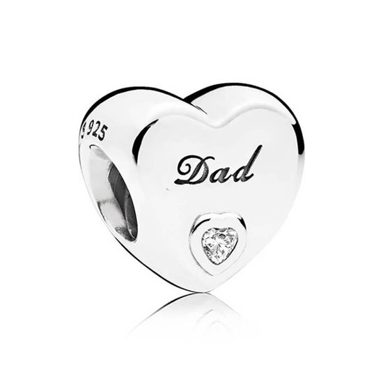 PANDORA Dad heart 796458CZ