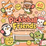 Pickleball Friends Coloring Book