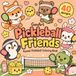 Pickleball Friends Coloring Book