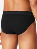 Uncover by Schiesser SCHIESSER uncover by SCHIESSER Rioslip Cotton Serie Heren 6-pack Zwart/Gekleurd Effen Katoen/Elastaan S
