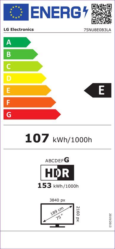 LG 75NU8E0B3 / 4K TV / 75 / 2026