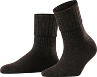 FALKE Striggings Rib sokken dames wol grijs - maat 35-38