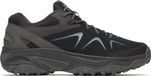 Merrell Chaussures à lacets pour homme, chaussures basses en daim noir, plates, avec semelle en caoutchouc