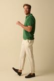 Sissy-Boy Donkergroene Badstof Polo