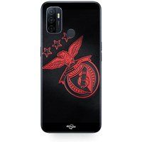 Maniacase Etui Oppo A32 SLB BENFICA BLACK BACKGROUND