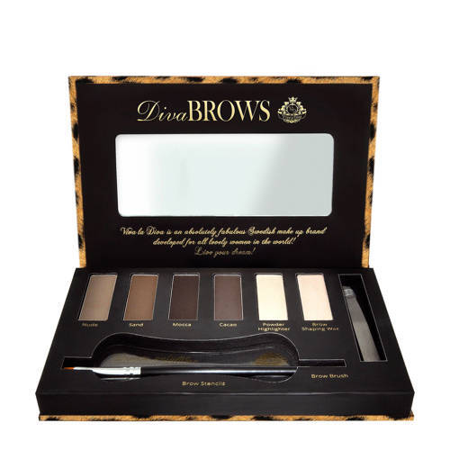 Viva la Diva Diva Brows kit mixed