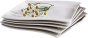 Bolt Edge Service set - 12-delig - Porselein - Blanc - Pour 12 personnes